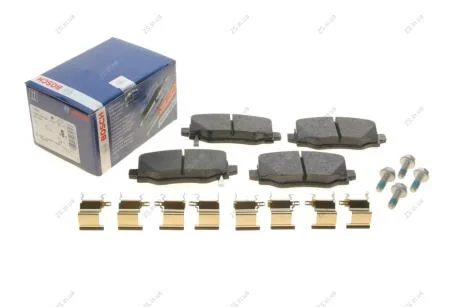 Комплект тормозных колодок из 4 шт. дисков Bosch 0986494745