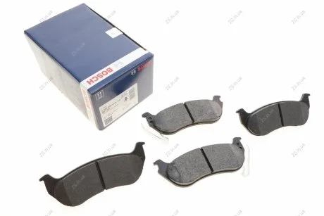 Комплект тормозных колодок из 4 шт. дисков Bosch 0986494419