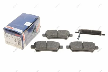 Комплект тормозных колодок из 4 шт. дисков Bosch 0986494369