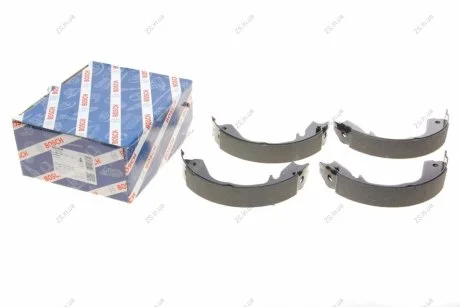 Комплект тормозных колодок из 4 шт. барабанов Bosch 0986487710