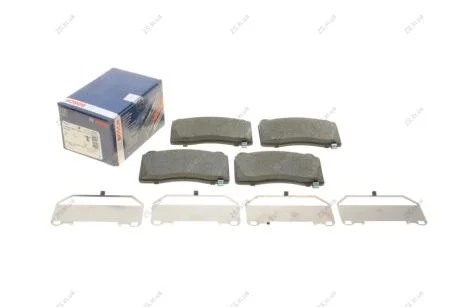 Комплект тормозных колодок из 4 шт. дисков Bosch 0986494880