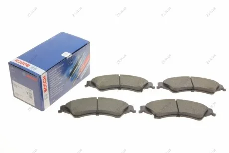 Комплект тормозных колодок из 4 шт. дисков Bosch 0986494791