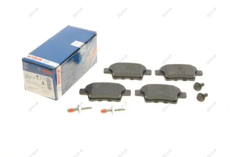 Комплект гальмівних колодок з 4 шт. дисків Bosch 0986494199