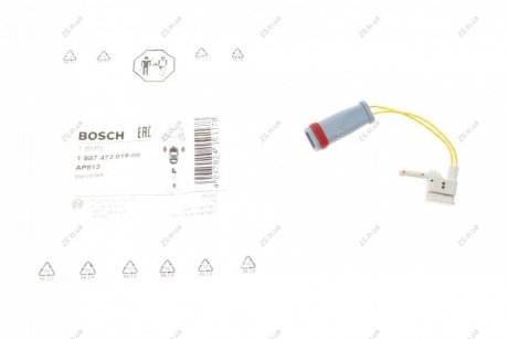 Датчик зношування колодок Bosch 1987473019