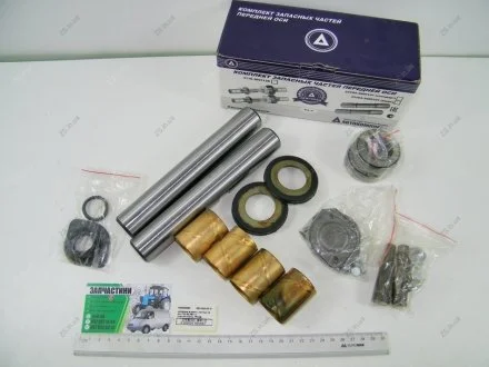 Шкворень в компл. (полный на а/м) ГАЗ 53,3307 (с подшипниками) ТРИД RS 3307-3000100-01