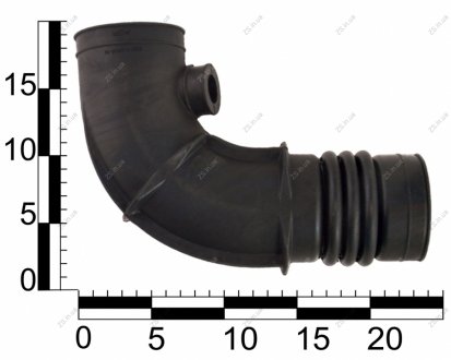 Патрубок впускної труби ВАЗ 2123, 21073 інжекторний "хобот" ASR SU350128