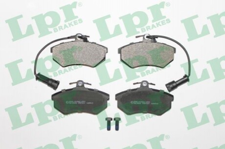 Комплект тормозных колодок из 4 шт. дисков LPR 05P221