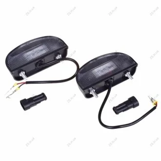 Ліхтар підсвічування номерного знаку LED 24V (з дротом) (в-во S.I.L.A. AC) S.I.L.A. ОНЗ 00-03 (ан. ФП131)
