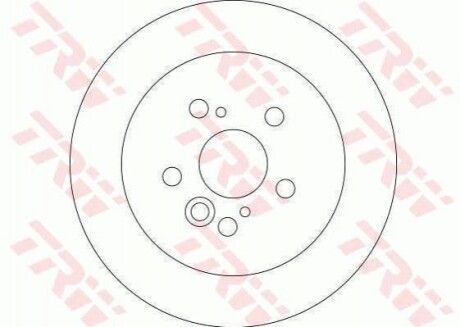 Диск тормозной TRW DF4441