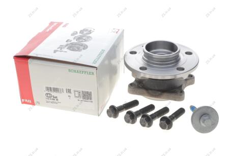 Подшипник предназначен для монтажа на ступицу, шариковый, с элементами монтажа. FAG 713 6186 30