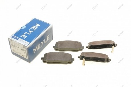 Комплект тормозных колодок из 4 шт. дисков MEYLE 025 242 7516/W
