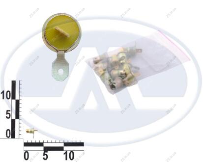 Патрон заднего фонаря ВАЗ 2107, 2108, Daewoo Lanos под лампу BA9s (с доп. контактом под "минус") WATT 9001700