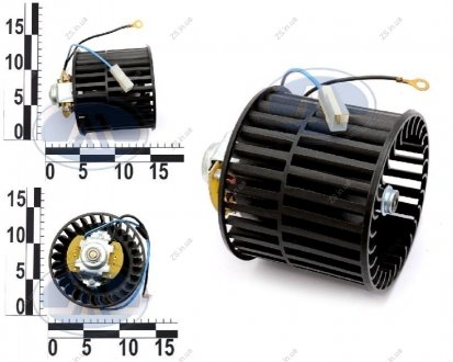 Электродвигатель отопителя ВАЗ 2108, ГАЗ 3110, 3302, 2217 с крыльчаткой н/о WATT 21080-8101080
