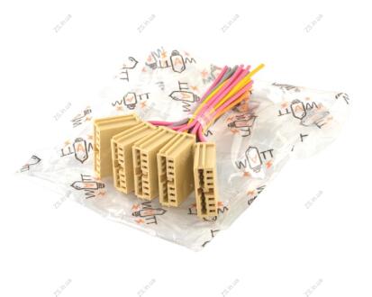 Разъем фонаря заднего ВАЗ 2105, 2107, 2108-099, 2113 с проводами WATT 2105-3724341