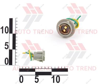 Патрон заднего фонаря DAEWOO LANOS, 2 конт. двойной захват WATT 9002700
