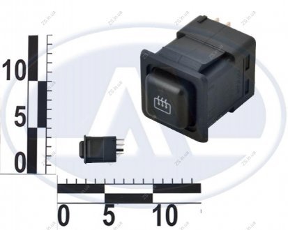 Кнопка вмикання обігріву заднього скла ВАЗ 2109 н/з WATT 83.3710-04.04