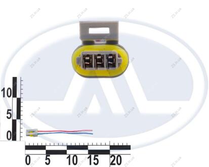 Разъем датчика вала распределительного 3 контактный WATT 50487