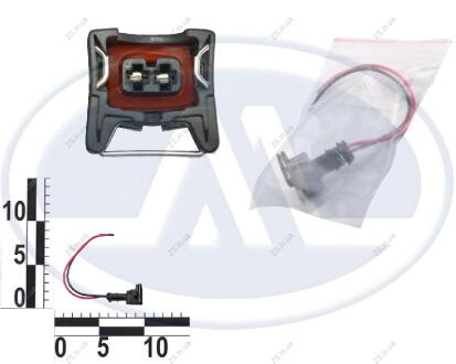 Разъем форсунки ВАЗ 2108-10 (на 1 направляющую) WATT 98156