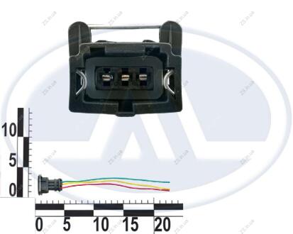 Разъем датчика скорости ВАЗ 2108-09 с проводами WATT 104501