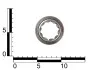 Подшипник КПП ЗАЗ 1102-1105, SENS вал вторичный (главной пары) передний (RNU305) ASR 292305 (фото 3)