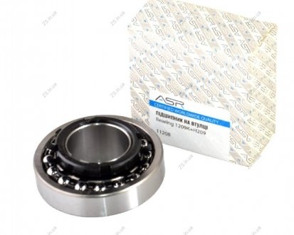 Підшипник кульковий радіальний на закріплювальній втулці (1209K+H209) ASR 11208