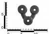 Подушка глушника CHEVROLET AVEO трикутна ASR SU370005 (фото 2)
