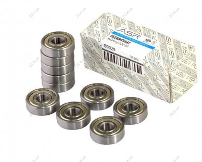 Підшипник кульковий радіальний (629 ZZ) ASR 80029