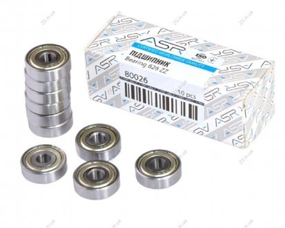 Підшипник кульковий радіальний (626 ZZ) ASR 80026