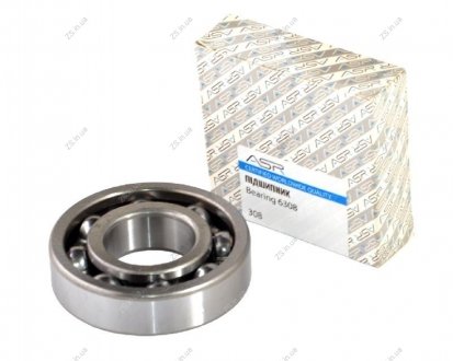 Подшипник шариковый радиальный (6308) ASR 308