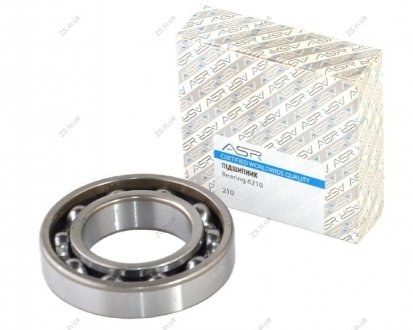 Подшипник ВОМ, КПП (первичный вал), привод насоса МТЗ, ХТЗ, ЮМЗ (6210) ASR 210