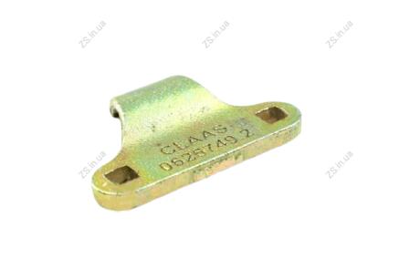 Фото 1 - прижим Claas 67х102 мм (520714/767940/626749/ 615343) <> ДК 458-854 Прижим Claas 67х102 мм (520714/767940/626749/ 615343) <> ДК 458-854 (фото 1)