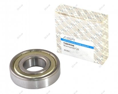 Підшипник кульковий радіальний (6307 ZZ) ASR 80307