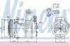 Компресор кондиціонера OPEL VECTRA 02- Nissens 89157 (фото 1)