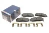 Комплект тормозных колодок. Bosch 0986494650 (фото 2)