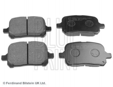 Комплект гальмівних колодок з 4 шт. дисків Blue Print ADT34290