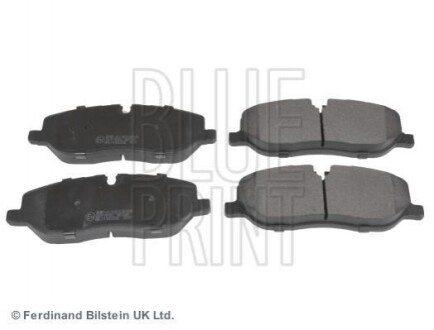 Комплект гальмівних колодок з 4 шт. дисків Blue Print ADJ134206 (фото 1)