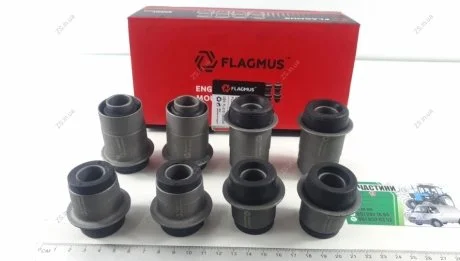 Сайлентблок подвески ВАЗ 2121 (компл. 8 шт.) FLAGMUS 2121-2904040/4180