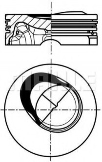 Поршень Knecht/Mahle 028PI00130000