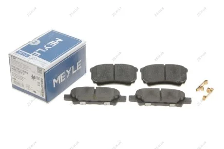 Комплект тормозных колодок из 4 шт. дисков MEYLE 025 240 1416/PD
