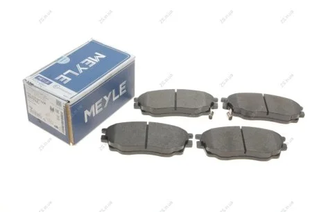 Комплект тормозных колодок из 4 шт. дисков MEYLE 025 242 4616/W
