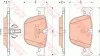 Комплект тормозных колодок TRW GDB1857 (фото 1)