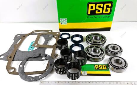 Р/к КПП (подшипники+прокладки+сальники) Волга,Газель (5-ступ.) полный (подшипники Китай) \'Standart\' PSG 31029-1701805-02 PRC
