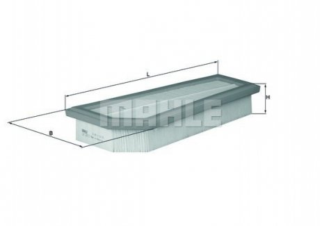 Фільтр забору повітря Knecht/Mahle LX2813 (фото 1)