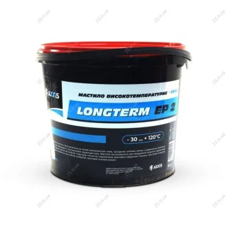 Мастило високотемпературне (синє) Blue Long Term Grease EP-2 <> (відро 4кг))) AXXIS Ax-3106-4