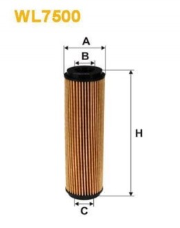 Фільтр оливи WIX FILTERS WL7500