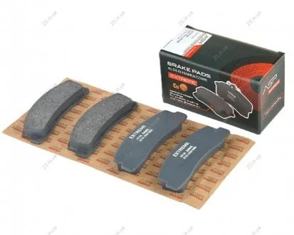 Колодка тормозная передняя ВАЗ 2121-214, 2123 (к-т 4 шт.) ASR BP352105