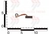 Щітка стартера ВАЗ 2101-07 ст. 35.3708, ВАЗ 2108-09 ст. 29.3708 КАТЭК бронзографіт (4 шт.) WATT 2101-3708340 (фото 2)