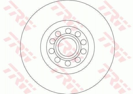 Диск гальмівний TRW DF4258S