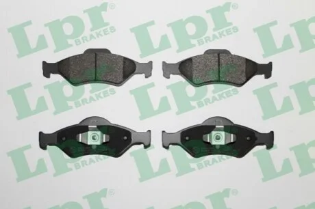 Комплект гальмівних колодок з 4 шт. дисків LPR 05P795