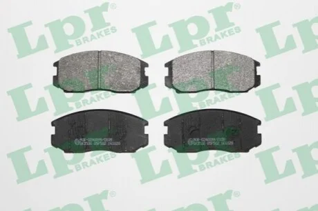Комплект тормозных колодок из 4 шт. дисков LPR 05P502